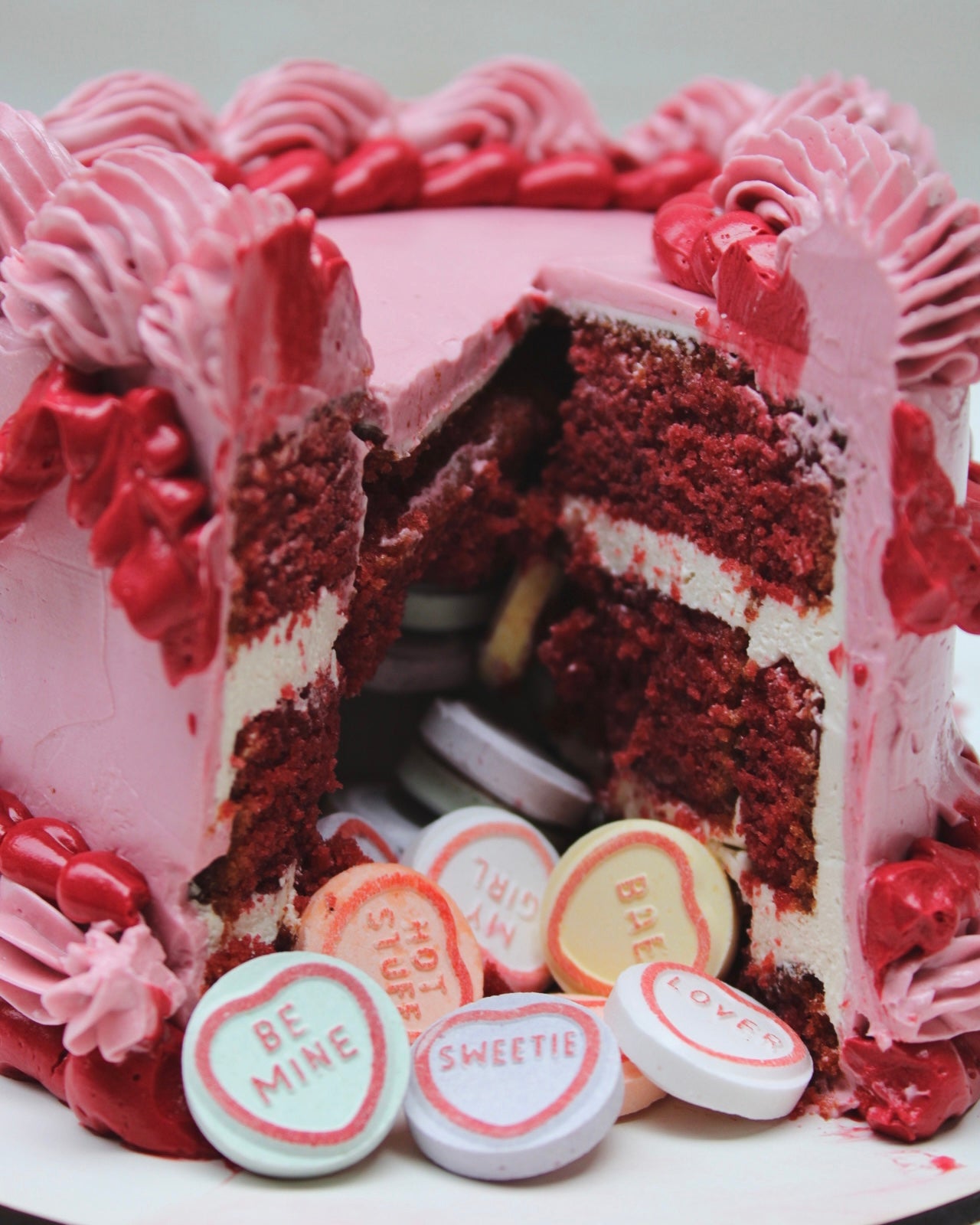 Torta corazón especial 14F